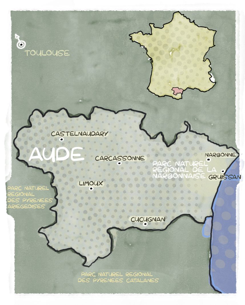 Carte de l'Aude (11)